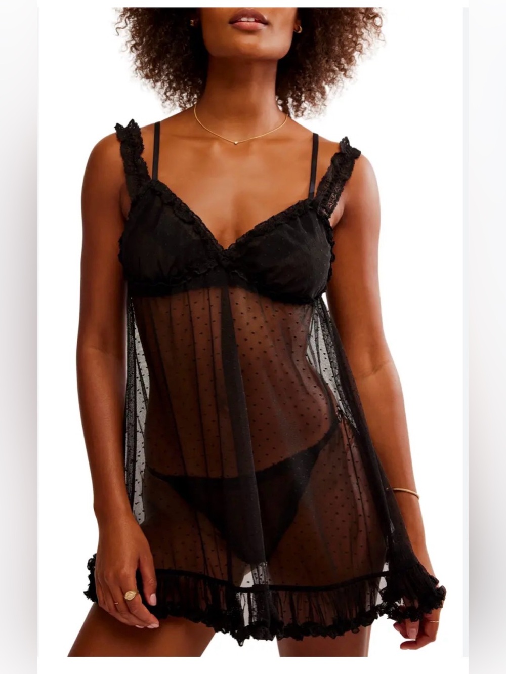 FREE PEOPLE Heart To Heart Mini Slip size extra large